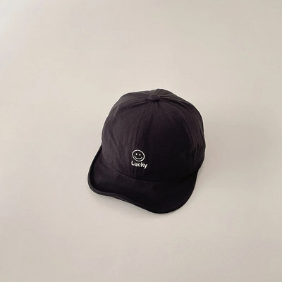 Jarné letné detské slnečné klobúky s krásnym úsmevom, detské chlapčenské dievčatá, mäkké šiltovky, baseballové čiapky, bavlnené jesenné detské šiltovky so šiltom