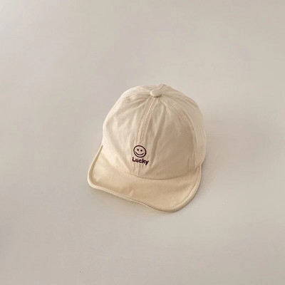 Jarné letné detské slnečné klobúky s krásnym úsmevom, detské chlapčenské dievčatá, mäkké šiltovky, baseballové čiapky, bavlnené jesenné detské šiltovky so šiltom