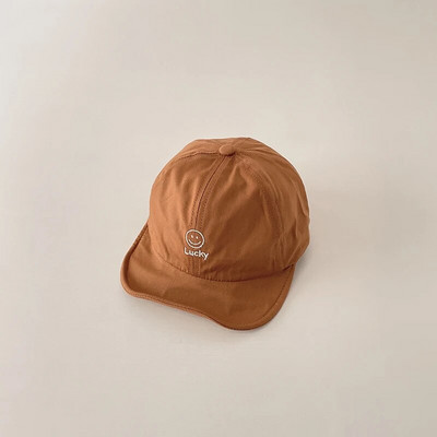 Jarné letné detské slnečné klobúky s krásnym úsmevom, detské chlapčenské dievčatá, mäkké šiltovky, baseballové čiapky, bavlnené jesenné detské šiltovky so šiltom