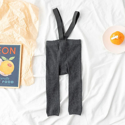 Modele spaniole de primăvară și toamnă, bretele cu talie înaltă, pantaloni tăiați, jambiere pentru bebeluși cu fundul mare, jambiere pentru bebeluși