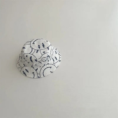 Roztomilý vzor detský klobúk s plnou potlačou a širokým okrajom pre chlapcov a dievčatá, ochrana pred slnkom, rybársky klobúk, detská plážová čiapka s panamskými čiapkami