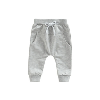 6 culori, primăvară, toamnă, copil nou-născut, băieți, fete, pantaloni, uni, buzunar cu șnur, pantaloni lungi, pantaloni pentru haine pentru bebeluși