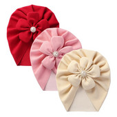 Krásna kvetinová detská čiapka, dievčenské turbanové čiapky z umelého kašmíru, detská čiapka, čiapka pre novorodencov, čiapka, zábaly do hlavy, detské vlasové doplnky.