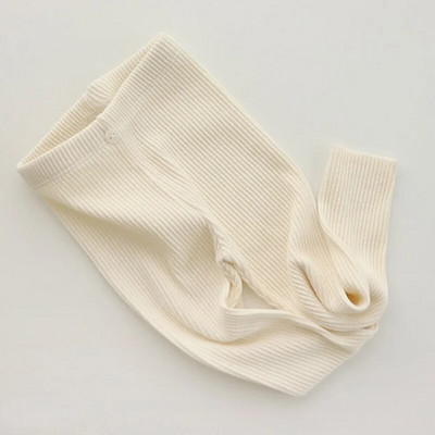 4288A Kórejské detské nohavice 2023 Jarné jesenné jednofarebné dievčenské legíny Jednoduché univerzálne legíny pre chlapcov 0-3 roky