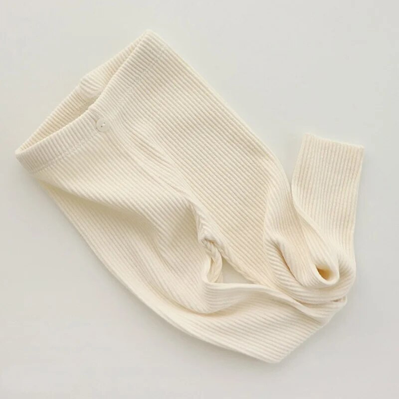 4288A Kórejské detské nohavice 2023 Jarné jesenné jednofarebné dievčenské legíny Jednoduché univerzálne legíny pre chlapcov 0-3 roky