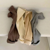 Jesenné detské jednofarebné nohavice 2023 Nové detské legíny pre chlapcov, elastické PP nohavice, batoľatá a dievčatá, ležérne nohavice pre deti