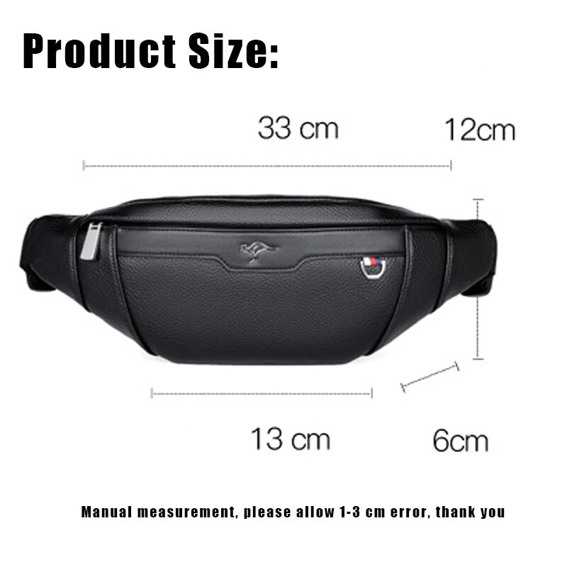 Pánska PU náprsná taška odolná voči opotrebovaniu, multifunkčná taška cez rameno na slúchadlá, vodotesná čierna taška na mobilný telefón