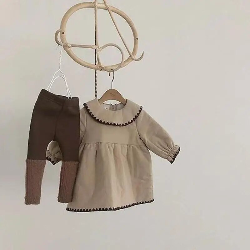 Detské unisex zimné plyšové legíny, detské ležérne úzke nohavice, jednoduché pruhované, nové renderované nohavice, rebrované, teplé, mäkké, elastické nohavice