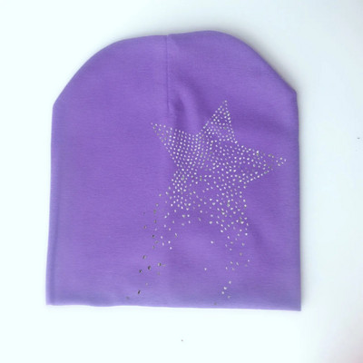 Detská jesenná hviezda diamantový kameň dievčenská čiapka pre chlapca čiapka pre deti bavlnená čiapka čiapka pre deti detská čiapka pre chlapca batoľa čiapka