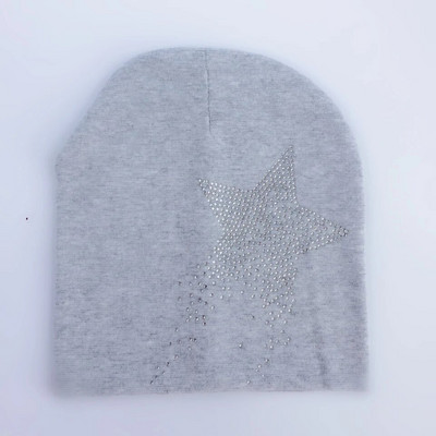 Detská jesenná hviezda diamantový kameň dievčenská čiapka pre chlapca čiapka pre deti bavlnená čiapka čiapka pre deti detská čiapka pre chlapca batoľa čiapka