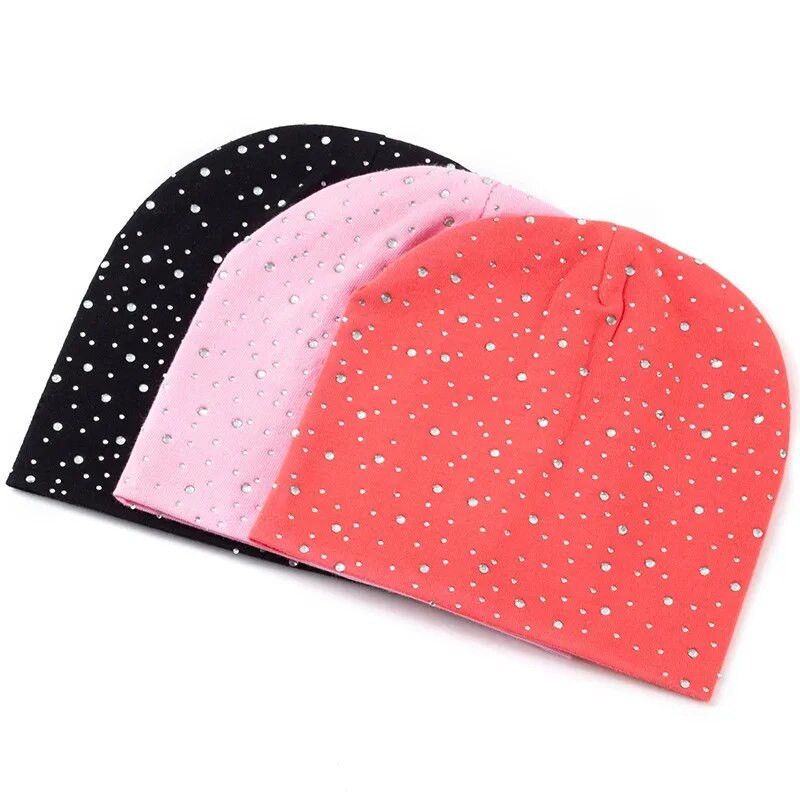 Pălărie din bumbac Strass Copii Băiete Pălării de culoare solidă Copii Copii Bebeluş Băiat Fată Sugar Moale Căldură Călărie Şapcă