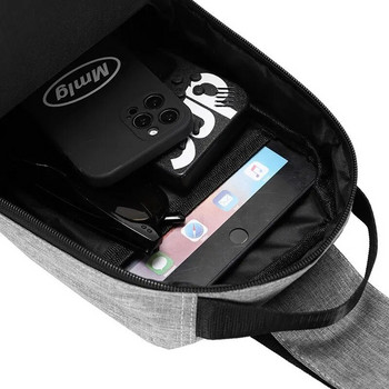 Casual αδιάβροχη ανδρική τσάντα στήθους Oxford με διεπαφή φόρτισης USB Τσάντες χιαστί εξωτερικού χώρου ταξιδιού