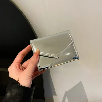 Paprastas mados moters kortelių laikiklis Piniginė Moteriška piniginė kortelė Piniginė Madingi pu odiniai maži krepšiai moteriškiems krepšiams Kredito pažymėjimų laikiklis