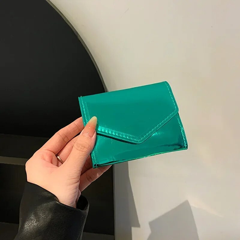 Paprastas mados moters kortelių laikiklis Piniginė Moteriška piniginė kortelė Piniginė Madingi pu odiniai maži krepšiai moteriškiems krepšiams Kredito pažymėjimų laikiklis