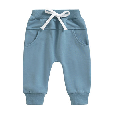 Copii Bebeluși Fete Băieți Pantaloni de trening Pantaloni Primăvara Vară Casual Talie elastică cu cordon Pantaloni uni cu buzunare pentru ocazional zilnic