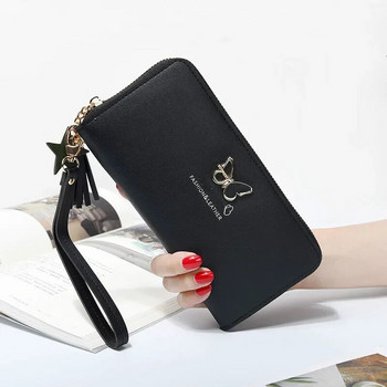 Γυναικείο πορτοφόλι Fashion Butterfly Θήκη τηλεφώνου καρπού με λαβή για χρήματα Τσάντα τσάντα με χρήματα Γυναικεία θήκη για κάρτες 2023