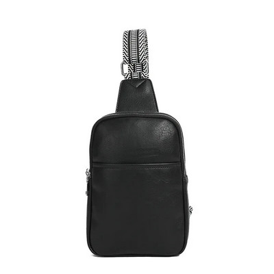 Malá crossbody taška pre mužov a ženy, módna mini sling taška z umelej kože, taška cez rameno na turistiku, chôdzu, cyklistiku, cestovanie, cyklistiku