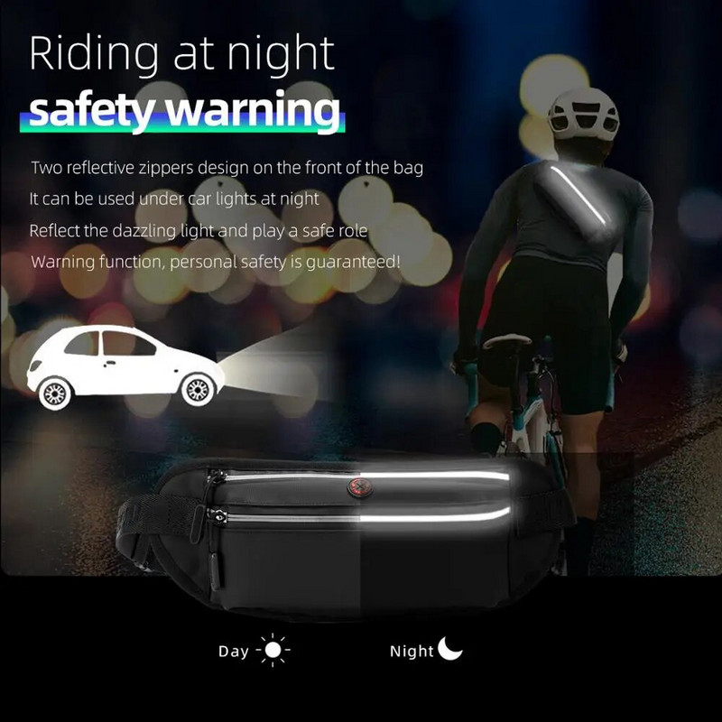 Geantă de umăr pentru bărbați, de înaltă calitate, impermeabilă, de înaltă calitate, pentru bărbați, pentru piept.