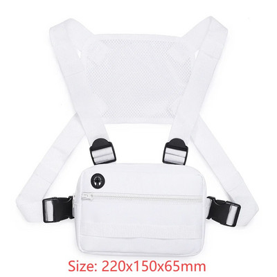 Pánska náprsná taška Molle, proti krádeži, Oxford Molle, ramenná vesta, nastaviteľná, bezpečná, multifunkčná a ľahká, pre outdoorové kempovanie