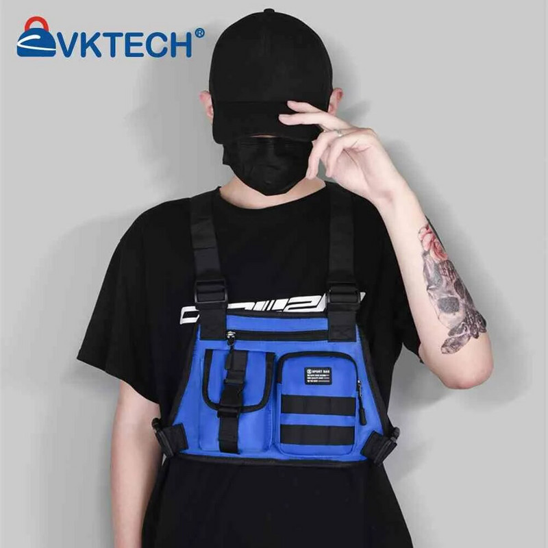 Pánska náprsná taška Molle, proti krádeži, Oxford Molle, ramenná vesta, nastaviteľná, bezpečná, multifunkčná a ľahká, pre outdoorové kempovanie