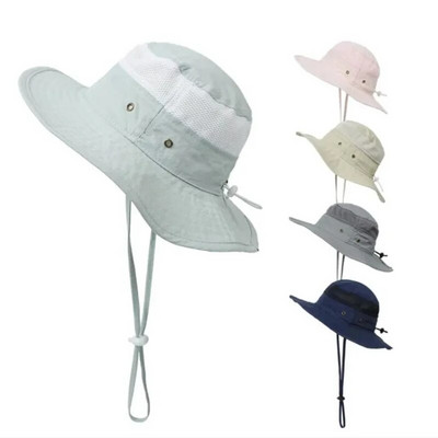 Деца Момичета Флопи с широка периферия Голяма филцова шапка Външна плажна шапка Шапка за слънце