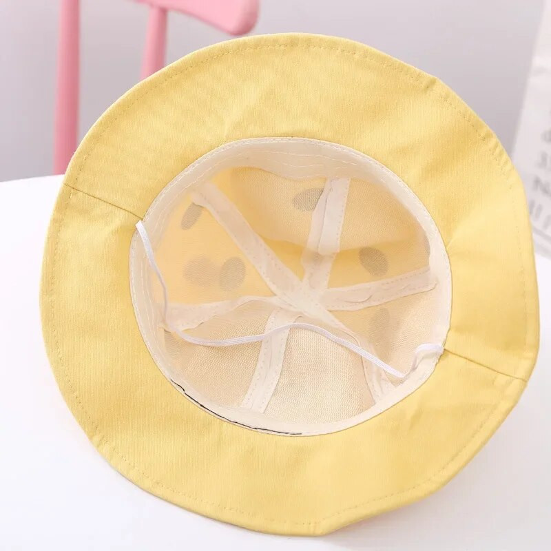 Bumbac, primăvară, toamnă, imprimeu, pălărie pentru bebeluși, moale, fete, băieți, în aer liber, ocazional, șapcă de soare Panama, vară, sugar, copil mic, pălării de pescar