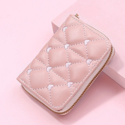 Portofele pentru femei Portofel Kawaii drăguț Portofel de lux de designer de doamnă Poșetă roz Portofel de femei Portofel mic de piele pentru femei Poșeta de monede