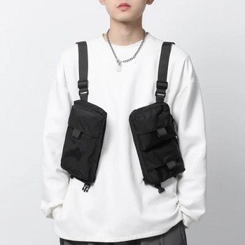 Streetwear Унисекс Chest Rig Tactical Chest Bags Casual Bullet Bessenger Bag Hip Hop Vest Bag Function Tactical Waist Pack