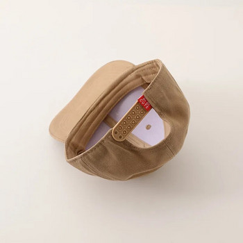 Νέα παιδικά καπέλα μπέιζμπολ μόδας βαμβακερό καπέλο χιπ χοπ για αγόρια καλοκαιρινά καπέλα Παιδικό μωρό Ρυθμιζόμενο καπέλο snapback