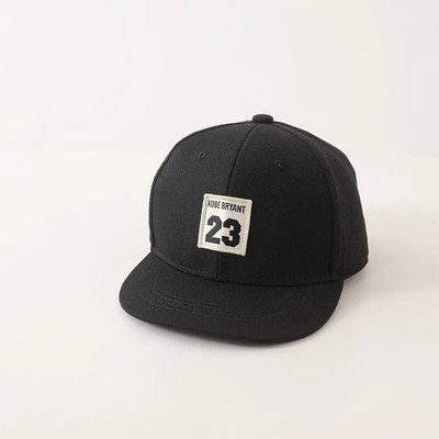 Nové detské baseballové čiapky, módna bavlnená hip hopová čiapka, chlapci a dievčatá, letné čiapky, detské nastaviteľné šiltovky so zapínaním na knoflík.