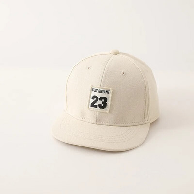 Nové detské baseballové čiapky, módna bavlnená hip hopová čiapka, chlapci a dievčatá, letné čiapky, detské nastaviteľné šiltovky so zapínaním na knoflík.