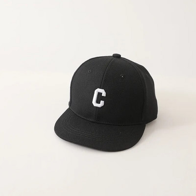 Nové detské baseballové čiapky, módna bavlnená hip hopová čiapka, chlapci a dievčatá, letné čiapky, detské nastaviteľné šiltovky so zapínaním na knoflík.