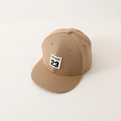 Nové detské baseballové čiapky, módna bavlnená hip hopová čiapka, chlapci a dievčatá, letné čiapky, detské nastaviteľné šiltovky so zapínaním na knoflík.