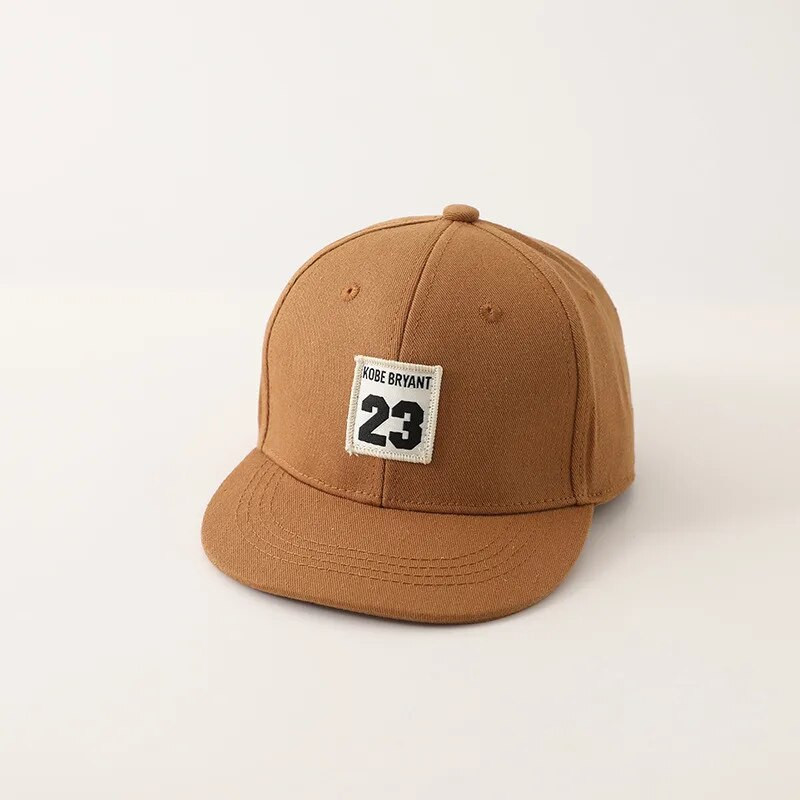 Nové detské baseballové čiapky, módna bavlnená hip hopová čiapka, chlapci a dievčatá, letné čiapky, detské nastaviteľné šiltovky so zapínaním na knoflík.