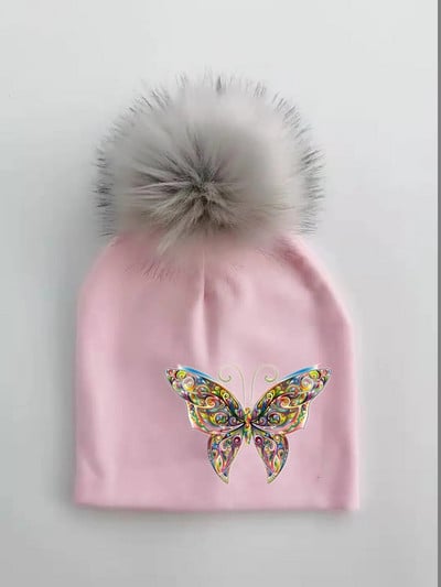 nou-născut modă animal fluture unicorn copii mici pălărie pentru bebeluși pălărie pentru băieți și fete șapcă de călătorie pentru bebeluși copii