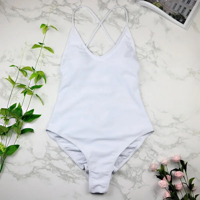 Costum de baie dintr-o bucată Costum de baie pentru femei Push Up Monokini Body sexy cu imprimeu Costum de baie pentru femei Îmbrăcăminte de plajă fără spate Costume de baie pentru plajă