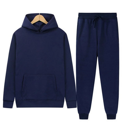 Costum sport cald Bărbați Femei 2 bucăți/Set Costum sport de iarnă 2022 Hanorace termice noi Trening din lână Rezistent la vânt Sală de gimnastică Îmbrăcăminte sport pentru femei