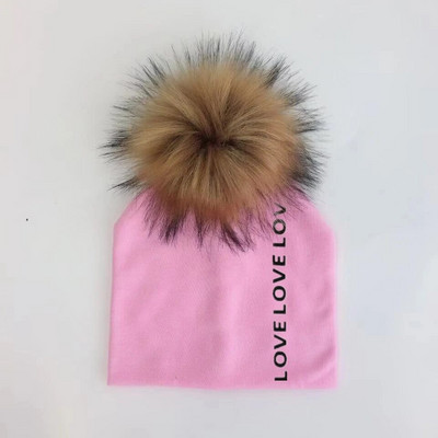 nou-născut scrisoare de dragoste recuzită pentru copii pălării din bumbac pălărie pentru copii cu pompon pălărie pentru copii accesorii pentru băiat șapcă pentru fetiță bonetă pălării pentru bebeluși