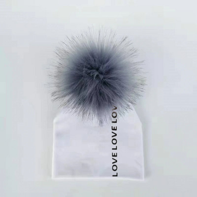 nou-născut scrisoare de dragoste recuzită pentru copii pălării din bumbac pălărie pentru copii cu pompon pălărie pentru copii accesorii pentru băiat șapcă pentru fetiță bonetă pălării pentru bebeluși