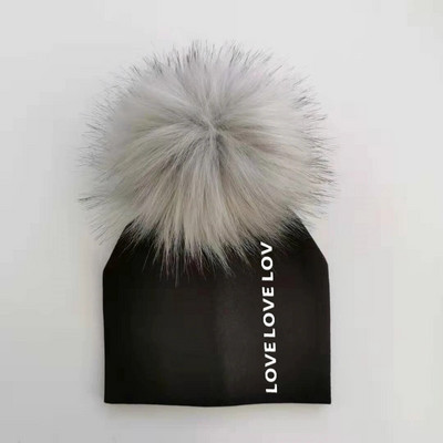 nou-născut scrisoare de dragoste recuzită pentru copii pălării din bumbac pălărie pentru copii cu pompon pălărie pentru copii accesorii pentru băiat șapcă pentru fetiță bonetă pălării pentru bebeluși