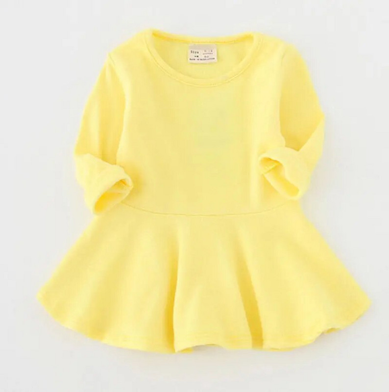 Toamnă iarnă rochie cu mânecă lungă pentru fetițe, frunze de lotus, fetiță, aniversare, îmbrăcăminte pentru bebeluși, nou-născut, rochie pentru copii mici, pânză casual