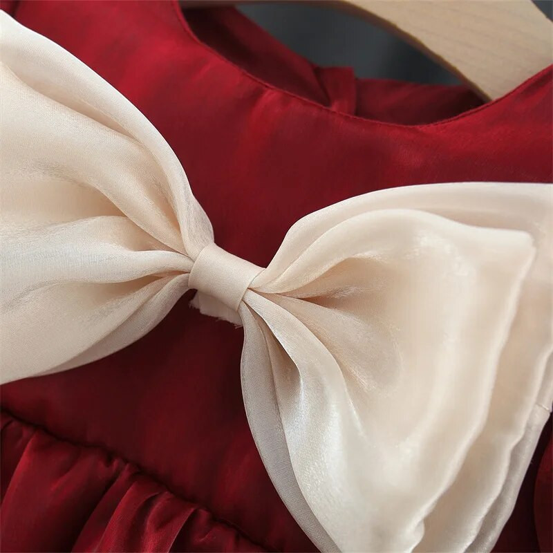 Naujagimio mergaitei pavasario rudeniniai drabuziai velki princeses vakareliu suknele suknele mazylei mergaitei drabuzeliai 1 metu gimtadienio suknele