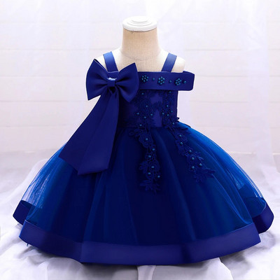 Rochie de Crăciun pentru fetițe, nou-născut, botez, rochii de petrecere prințesă, mâneci din dantelă, haine pentru fetiță, rochie de mireasă de 1 an.