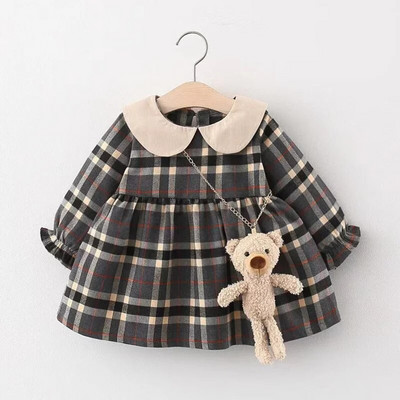 Sügisene beebitüdruku riided Printsessi vastsündinud kleit tüdrukute peoks Pulmakleit imiku 1-aastaseks sünnipäevaks tüdruku Tutu ristimiskleit