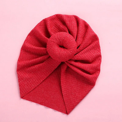 Naujagimiams, mažiems vaikams, mergaitei, berniukui, turbanui, nerti, nerti, kepuraitė, žieminė kepurė, mazgas, tvirtas, minkštas ligoninės kepuraitės, kūdikių aksesuarai