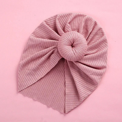 Naujagimiams, mažiems vaikams, mergaitei, berniukui, turbanui, nerti, nerti, kepuraitė, žieminė kepurė, mazgas, tvirtas, minkštas ligoninės kepuraitės, kūdikių aksesuarai