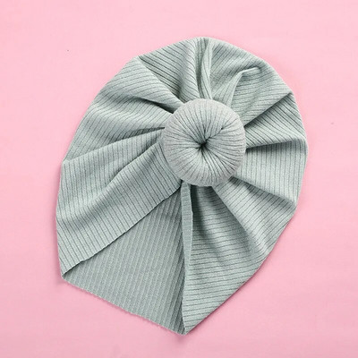 Naujagimiams, mažiems vaikams, mergaitei, berniukui, turbanui, nerti, nerti, kepuraitė, žieminė kepurė, mazgas, tvirtas, minkštas ligoninės kepuraitės, kūdikių aksesuarai