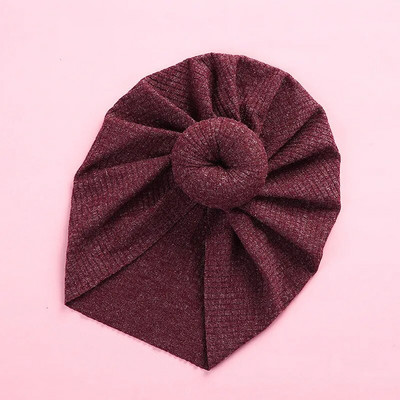 Naujagimiams, mažiems vaikams, mergaitei, berniukui, turbanui, nerti, nerti, kepuraitė, žieminė kepurė, mazgas, tvirtas, minkštas ligoninės kepuraitės, kūdikių aksesuarai