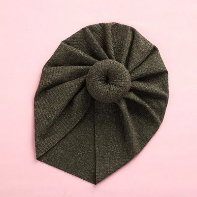 Naujagimiams, mažiems vaikams, mergaitei, berniukui, turbanui, nerti, nerti, kepuraitė, žieminė kepurė, mazgas, tvirtas, minkštas ligoninės kepuraitės, kūdikių aksesuarai