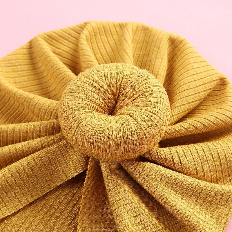 Naujagimiams, mažiems vaikams, mergaitei, berniukui, turbanui, nerti, nerti, kepuraitė, žieminė kepurė, mazgas, tvirtas, minkštas ligoninės kepuraitės, kūdikių aksesuarai